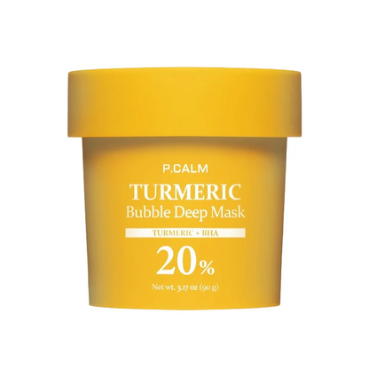 P.CALM Turmeric Bubble Deep Mask