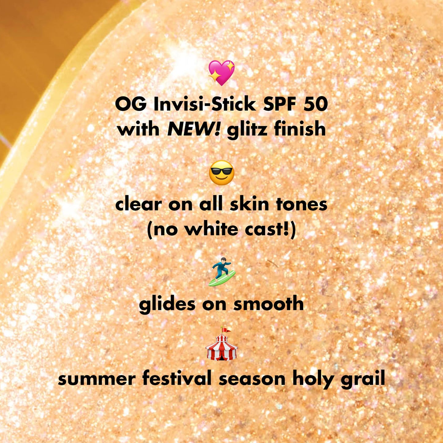 Elf Suntouchable Invisi-Stick SPF 50 Glitz