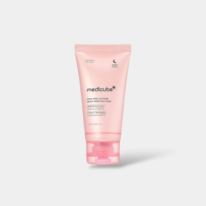 Medicube PDRN Pink Caffeine Overnight Wrapping Mask Medicube