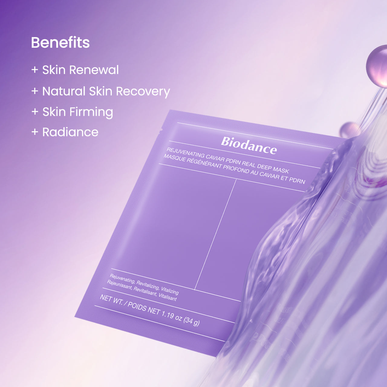 Biodance Rejuvenating Caviar PDRN Real Deep Mask