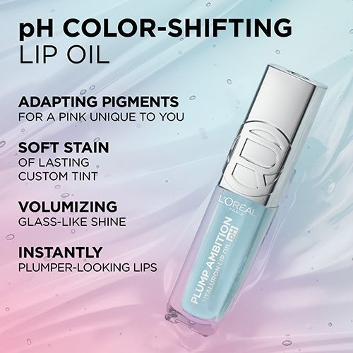 LOREAL Plump Ambition pH Color Changing Hyaluron Lip Oil