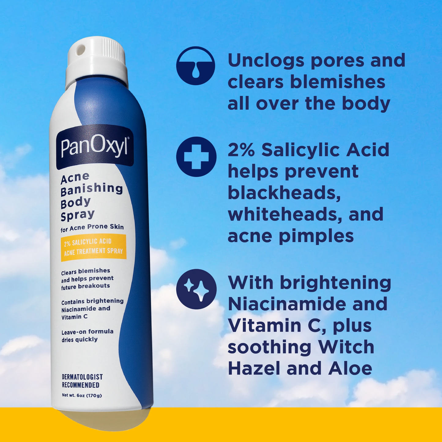 PanOxyl Acne Banishing Body Spray