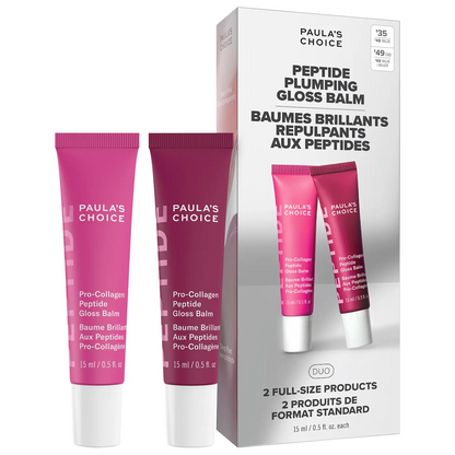 Paula Choice Peptide Plumping Gloss Balm Duo