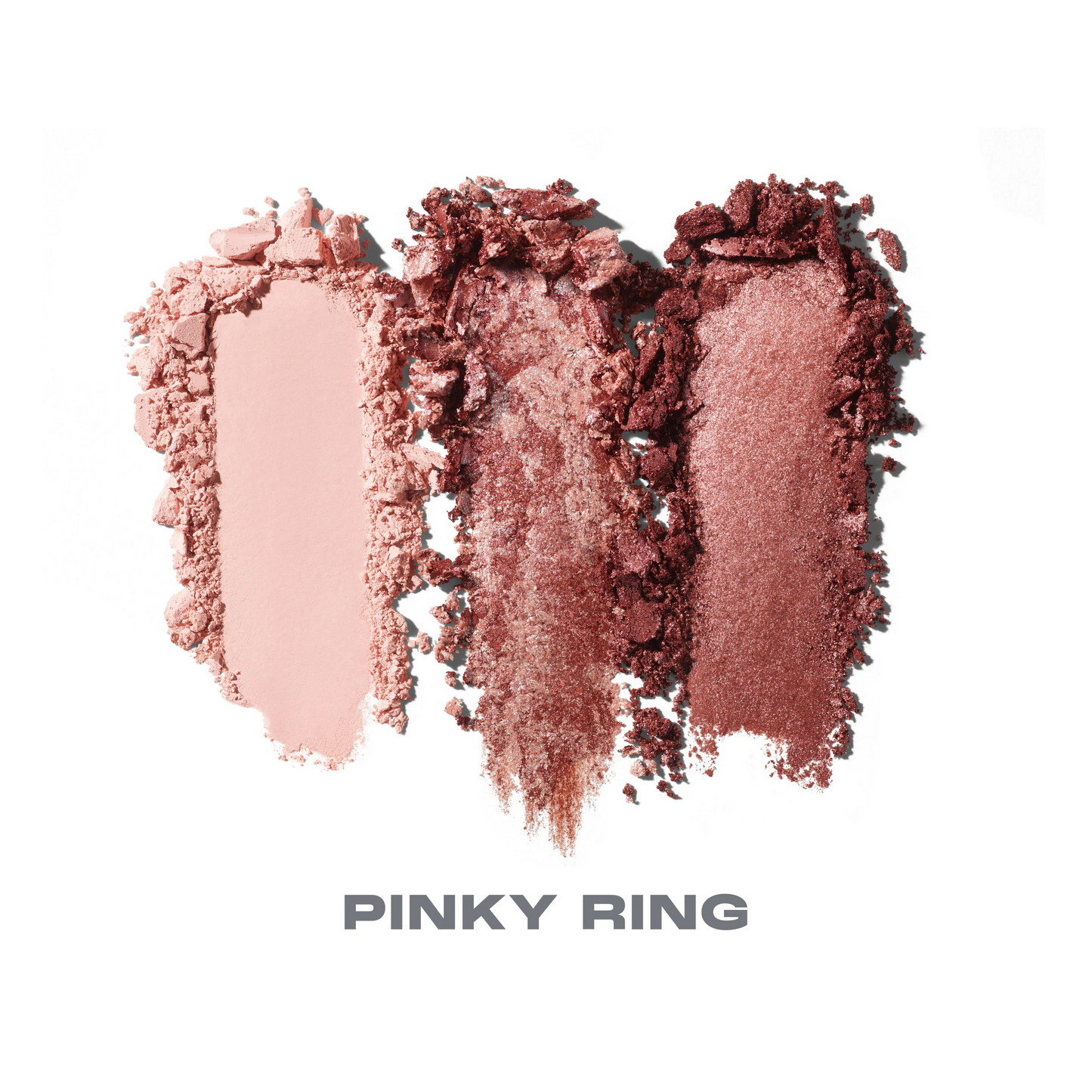 Morphe Dazzling Metal lics Eyeshadow Trio -  Platinum Bombshell