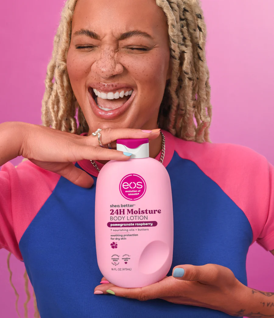 EOS - Shea Butter Body lotion Pomegranate Raspberry