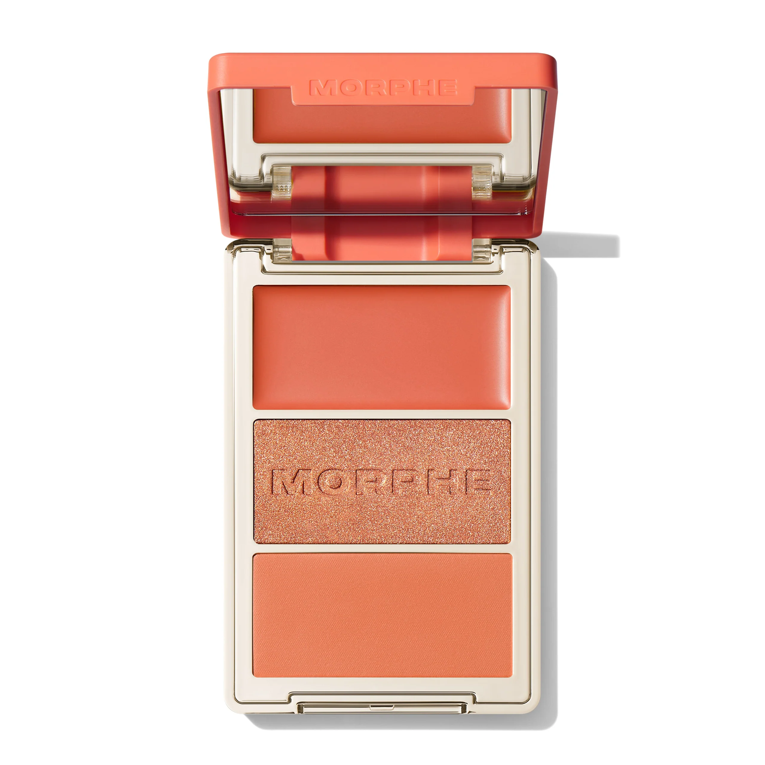 Morphe Cheek Thrills Multi-Finish Face Trio - Poolside Spritz