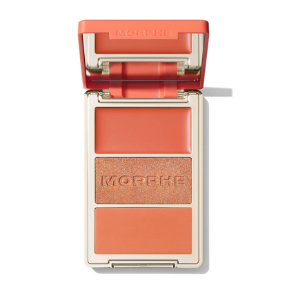Morphe Cheek Thrills Multi-Finish Face Trio - yatch day