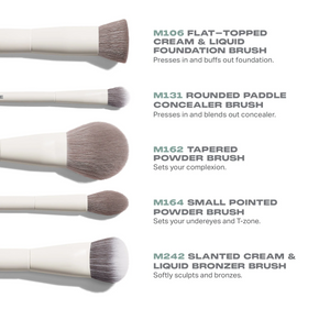 Morphe Portrait Mode 5-Piece Face Brush Set Morphe