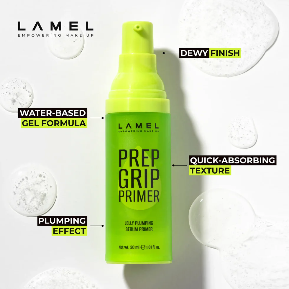 Lamel Prep Grip Jelly Plumping Serum Primer - 01