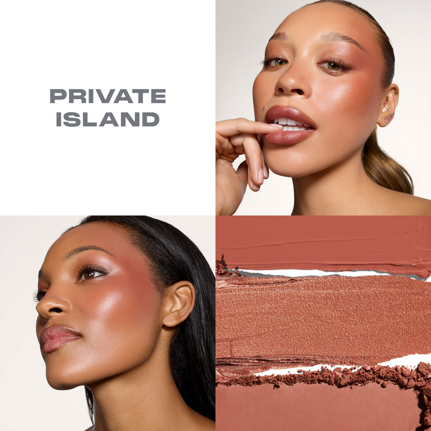 Morphe Cheek Thrills Multi-Finish Face Trio - Wine & Dine