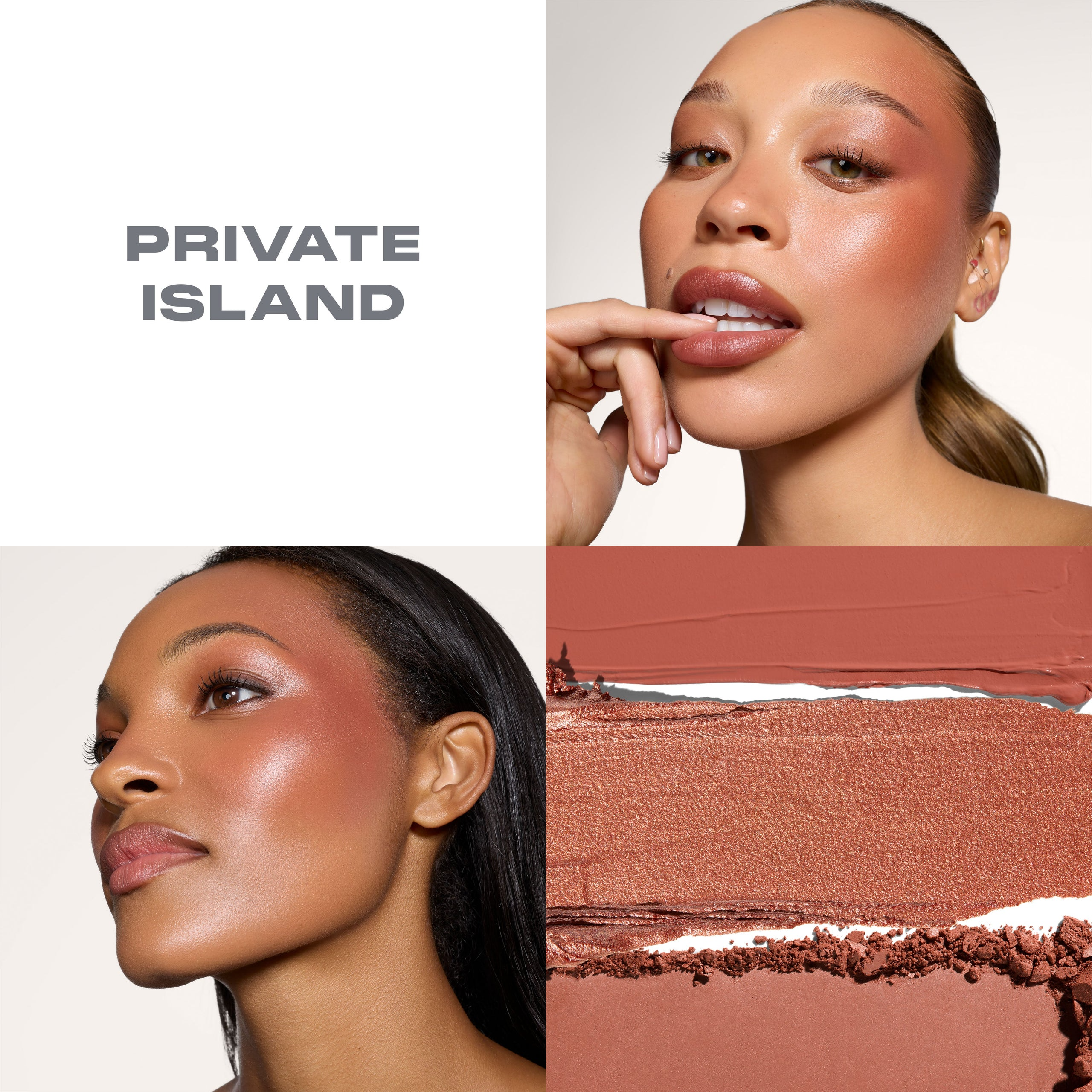 Morphe Cheek Thrills Multi-Finish Face Trio - Wine & Dine