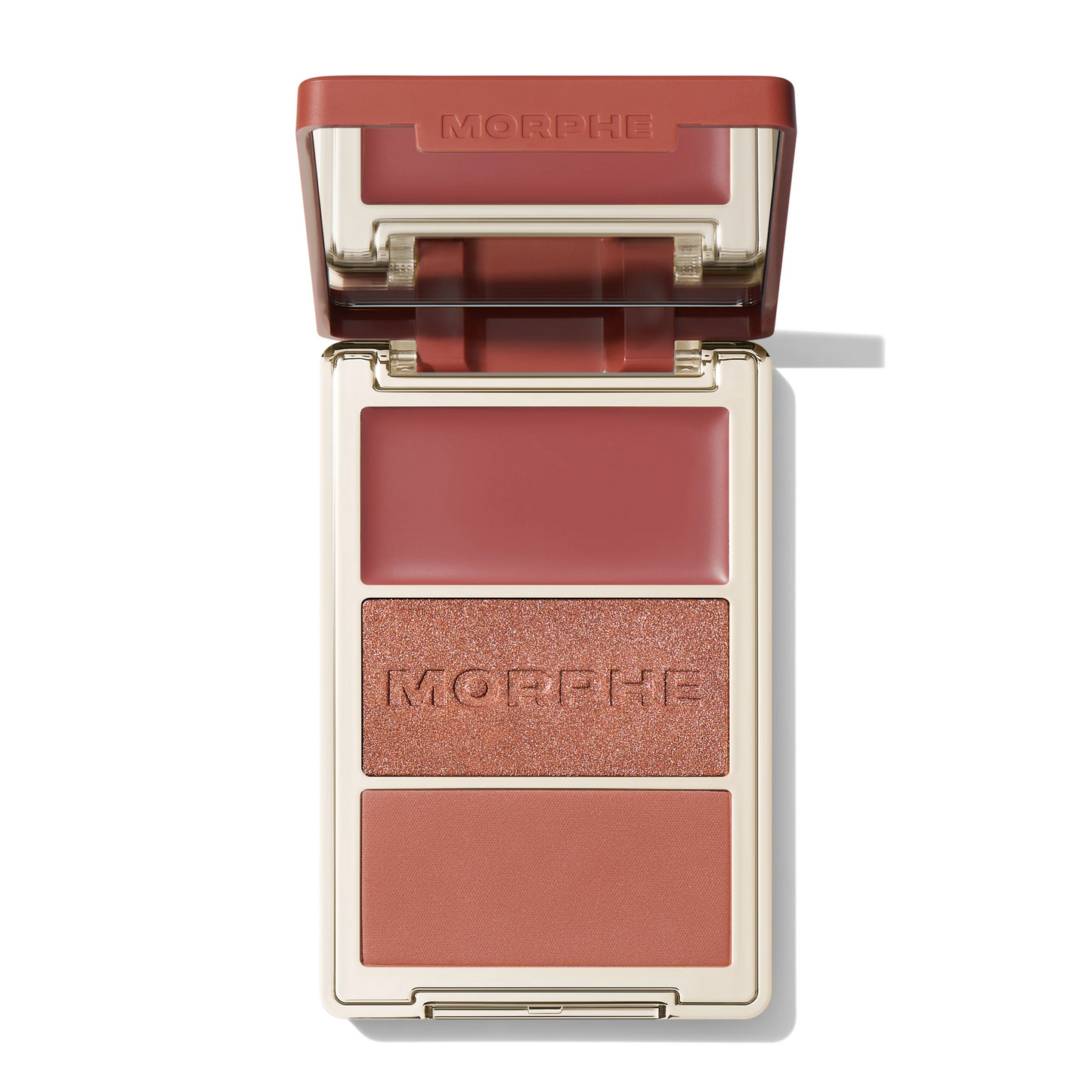 Morphe Cheek Thrills Multi-Finish Face Trio - Wine & Dine