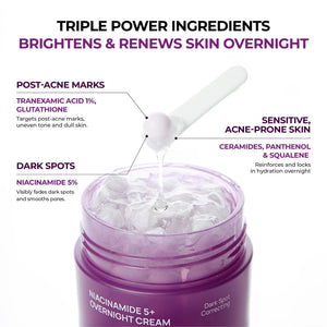 Jumiso Niacinamide 5 + Overnight Cream jumiso