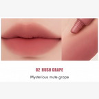Rom&nd Color Lip Matte - 02 Hush Grape