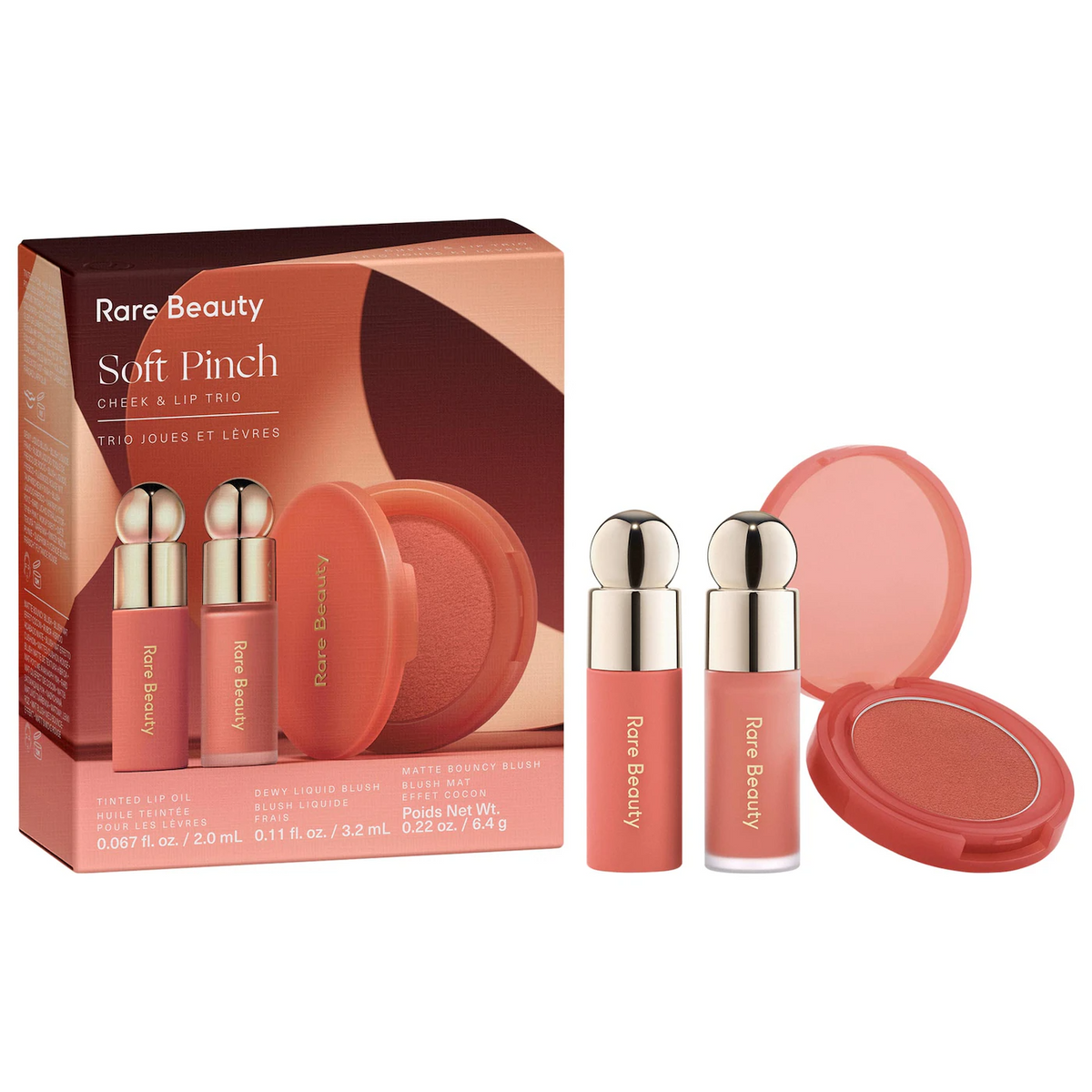 Rare Beauty Soft Pinch Cheek & Lip Trio set Rare Beauty