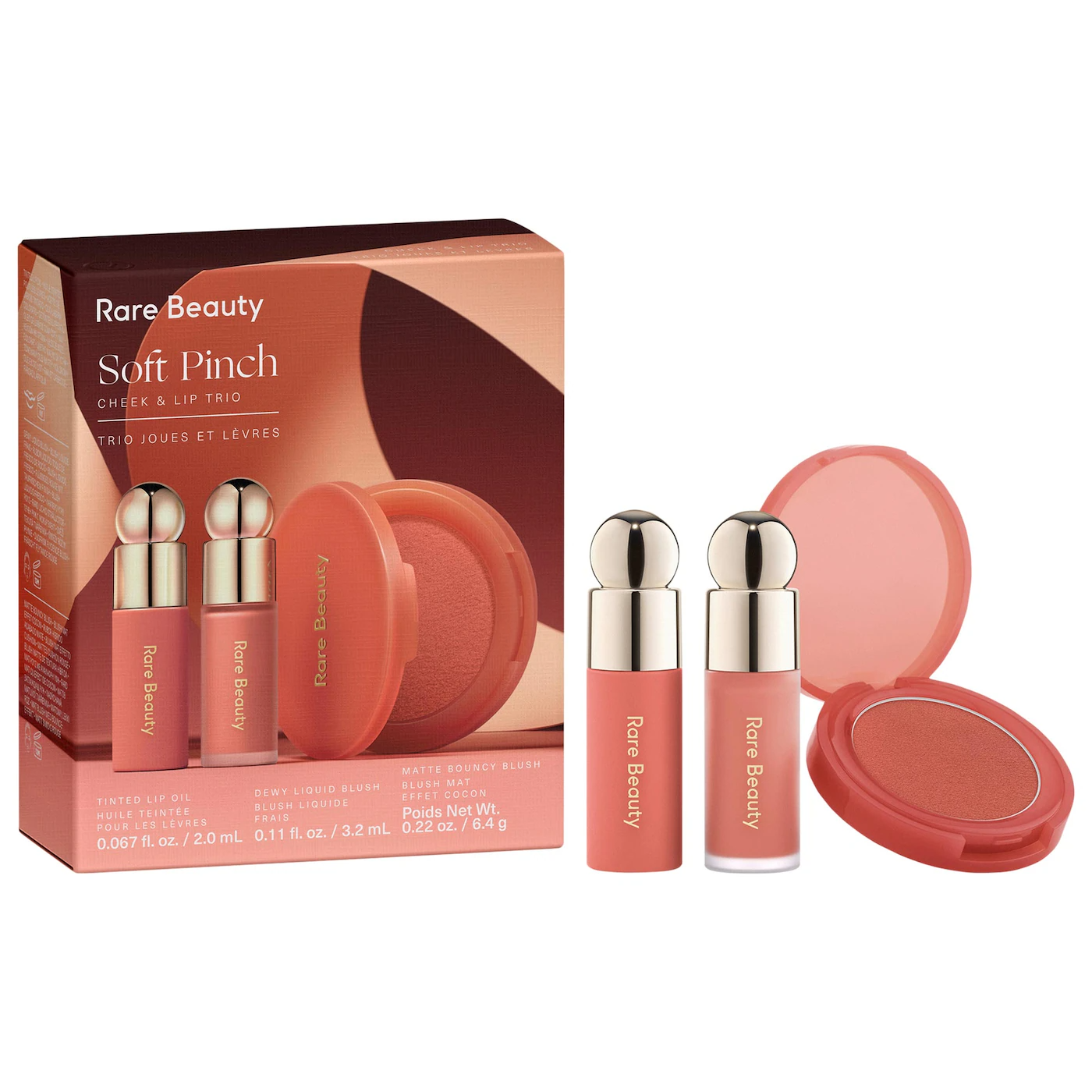 Rare Beauty Soft Pinch Cheek & Lip Trio set