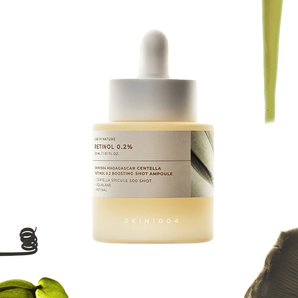 Skin1004 Madagascar Centella Retinol 0.2 Boosting Shot Ampoule Skin1004
