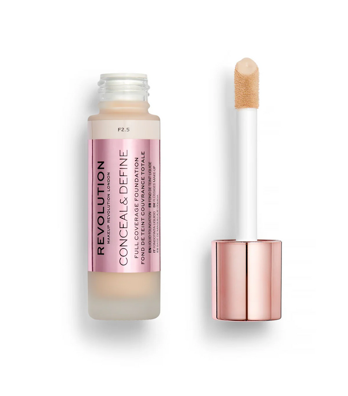 Makeup Revolution Conceal & Define Foundation - F2.5