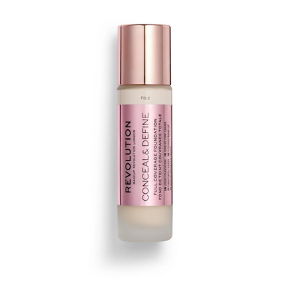 Makeup Revolution Conceal & Define Foundation - F0.3