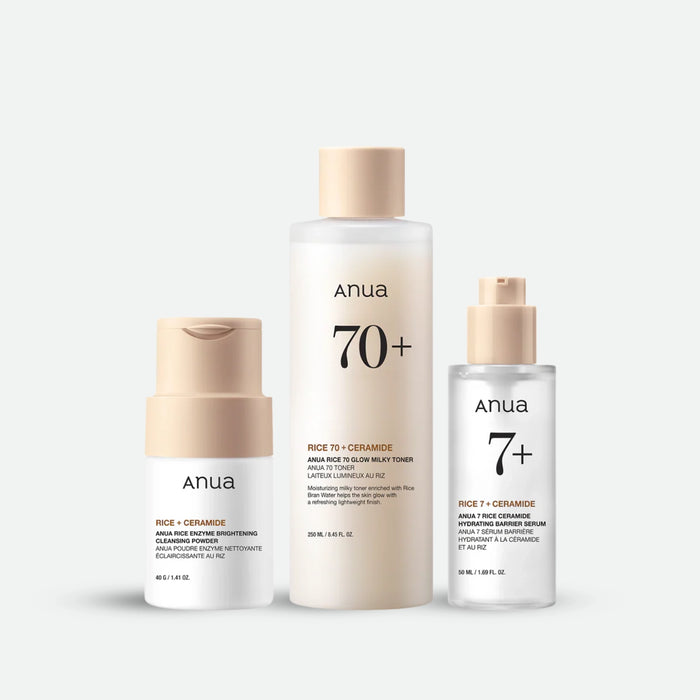 Anua Rice Nourishing Trio for Dry Skin