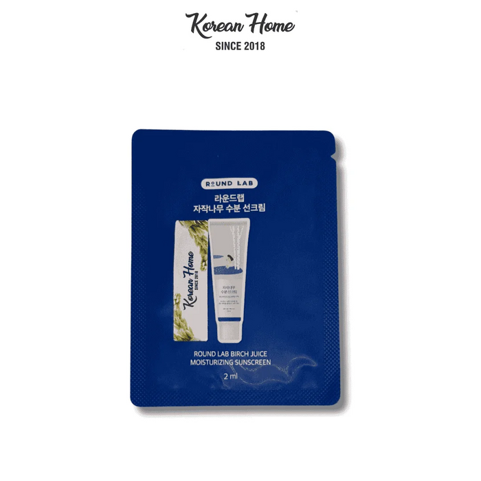 Round Lab Birch Juice Moisturizing Sunscreen Sample 2ml