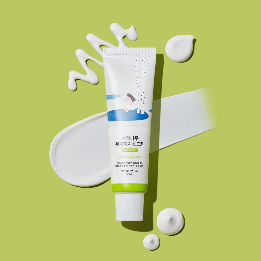 Round Lab Birch Juice Mild-Up Sunscreen SPF50+ PA++++