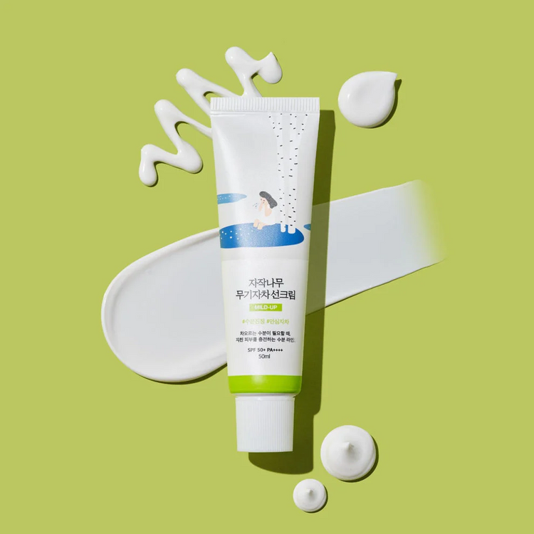 Round Lab Birch Juice Mild-Up Sunscreen SPF50+ PA++++