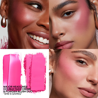 PATRICK TA double-take crème & powder blush