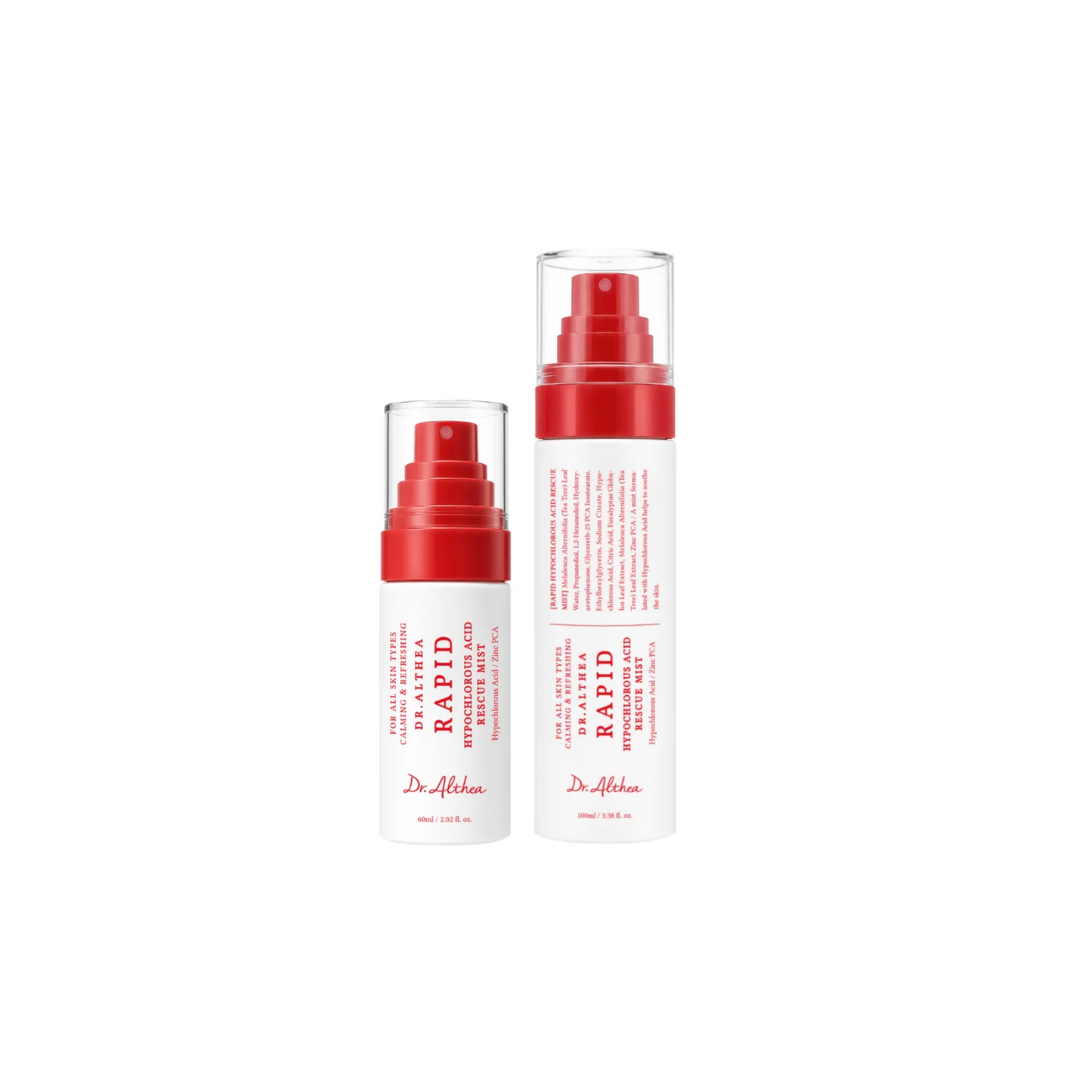 Dr.Althea Rapid Hypochlorous Acid Rescue Mist