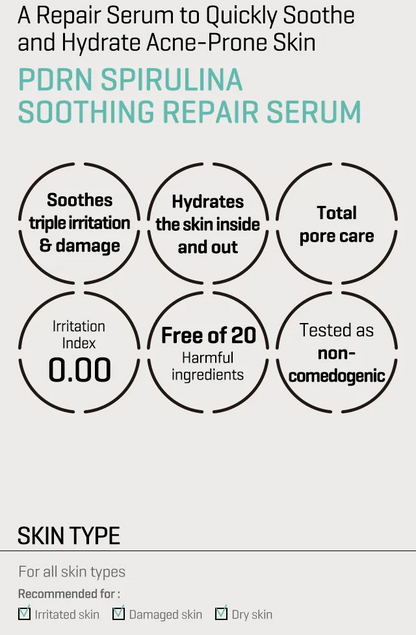 Some By Mi PDRN Spirulina Soothing Repair Serum