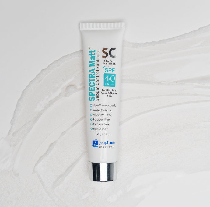 Jenpharm Spectra Matt Sebum Control Sunblock Spf40
