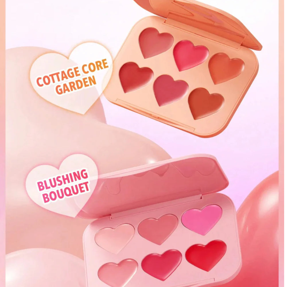 SHEGLAM Flush Crush Cream Blush Palette Sheglam