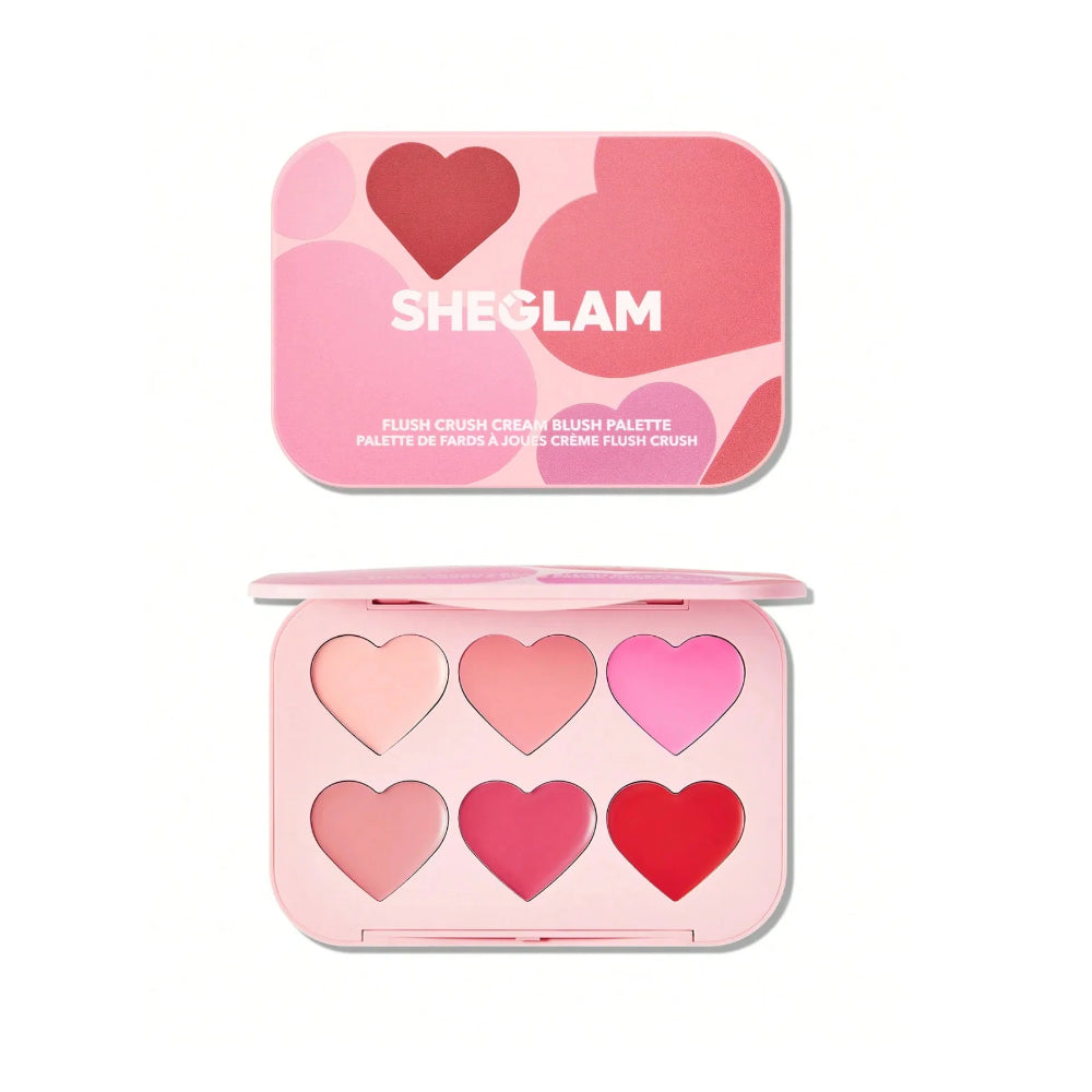 SHEGLAM Flush Crush Cream Blush Palette Sheglam
