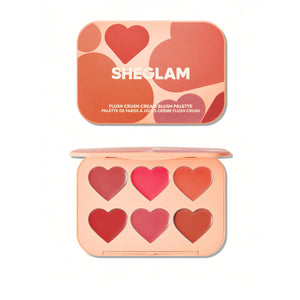 SHEGLAM Flush Crush Cream Blush Palette Sheglam