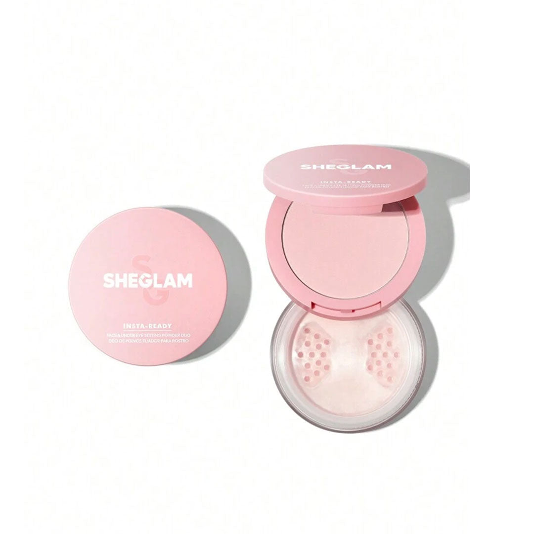 SHEGLAM Insta-Ready Face & Under Eye Setting Powder Sheglam