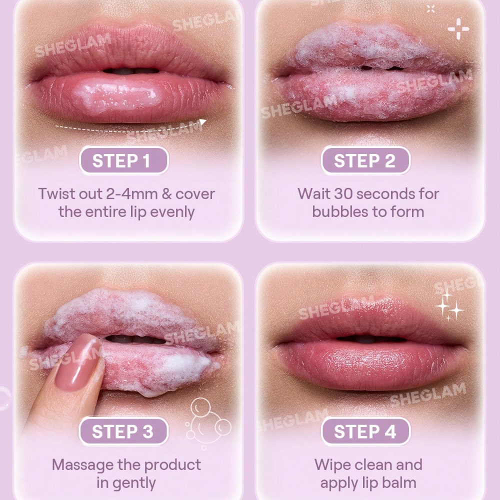 SHEGLAM Bubble Buff Lip Scrub