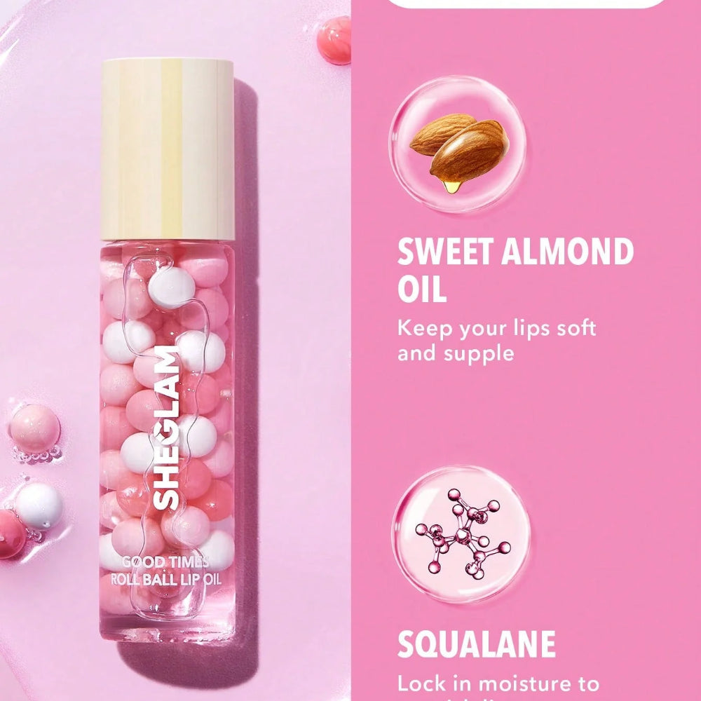 SHEGLAM good times roll ball lip oil
