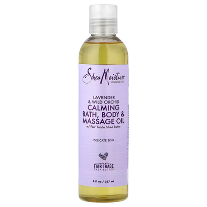 SheaMoisture Bath, Body and Massage Oil Lavender Wild Orchid