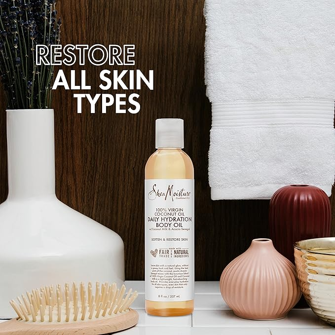 SheaMoisture Virgin Coconut Oil Daily Hydration Body Oil