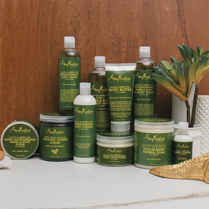 SheaMoisture Olive & Green Tea Bath, Body & Massage Oil