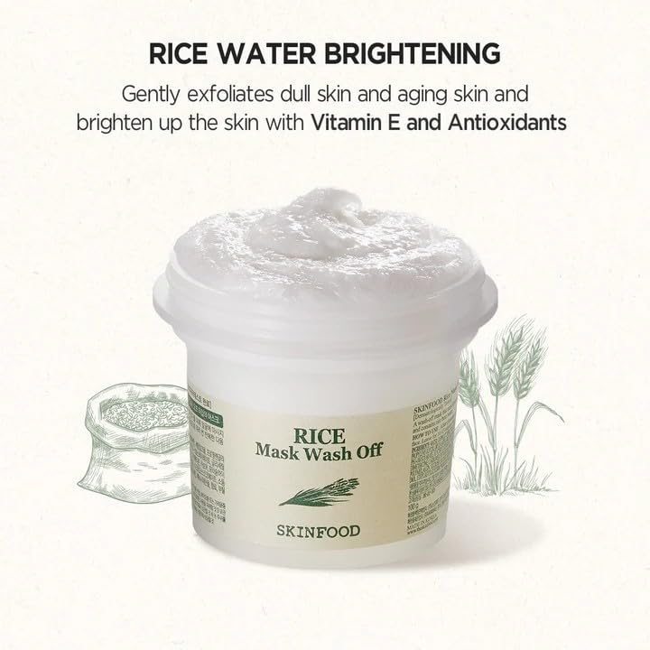 Skin Food Rice Mask Wash Off