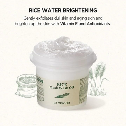 Skin Food Rice Mask Wash Off