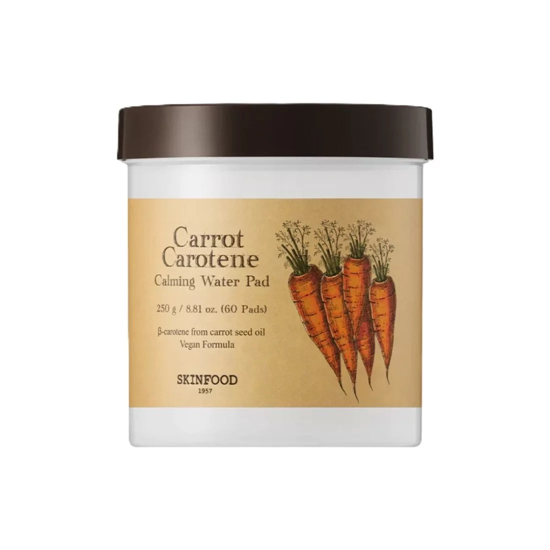 Skin Food Carrot Carotene Calming Water Pad 60 EA