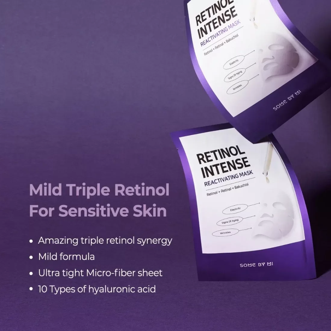 Some By Mi Retinol Intense Reactivating Mask 1ea Some by mi