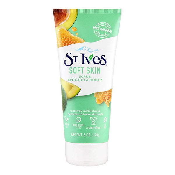 St. Ives Soft Skin Avocado & Honey Scrub Tube