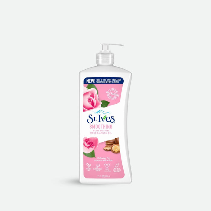 St Ives  Smoothing Rose and Argan Oil Body Lotion