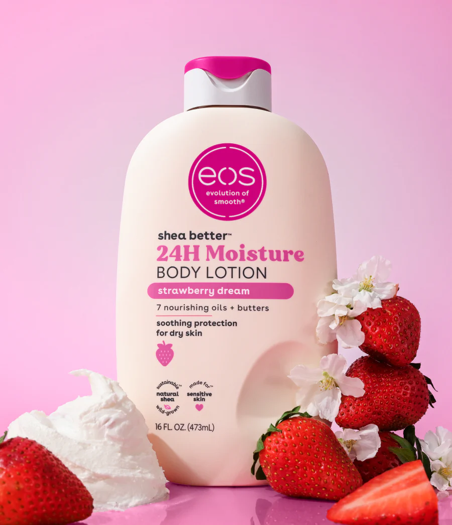 EOS - Shea Butter Body lotion Strawberry Dream