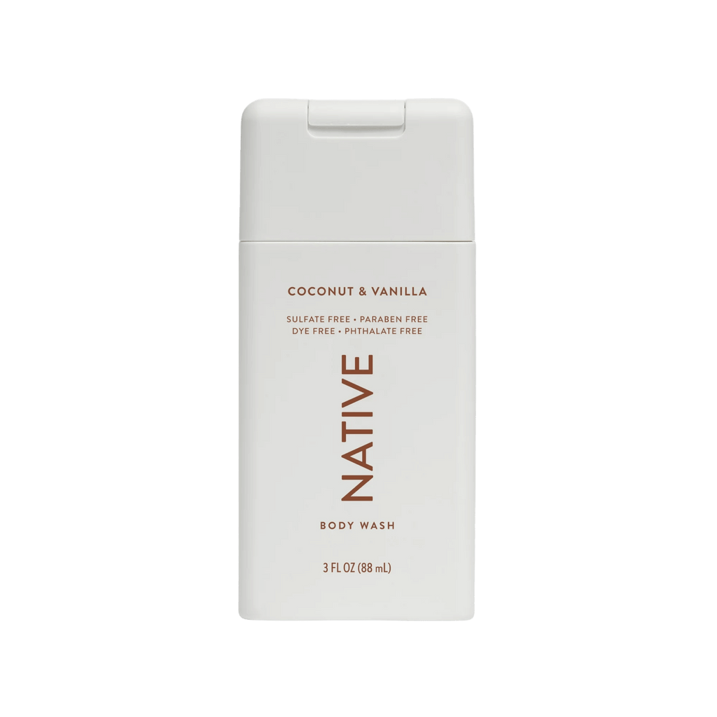 Native Body Wash Coconut & Vanilla (88ml)