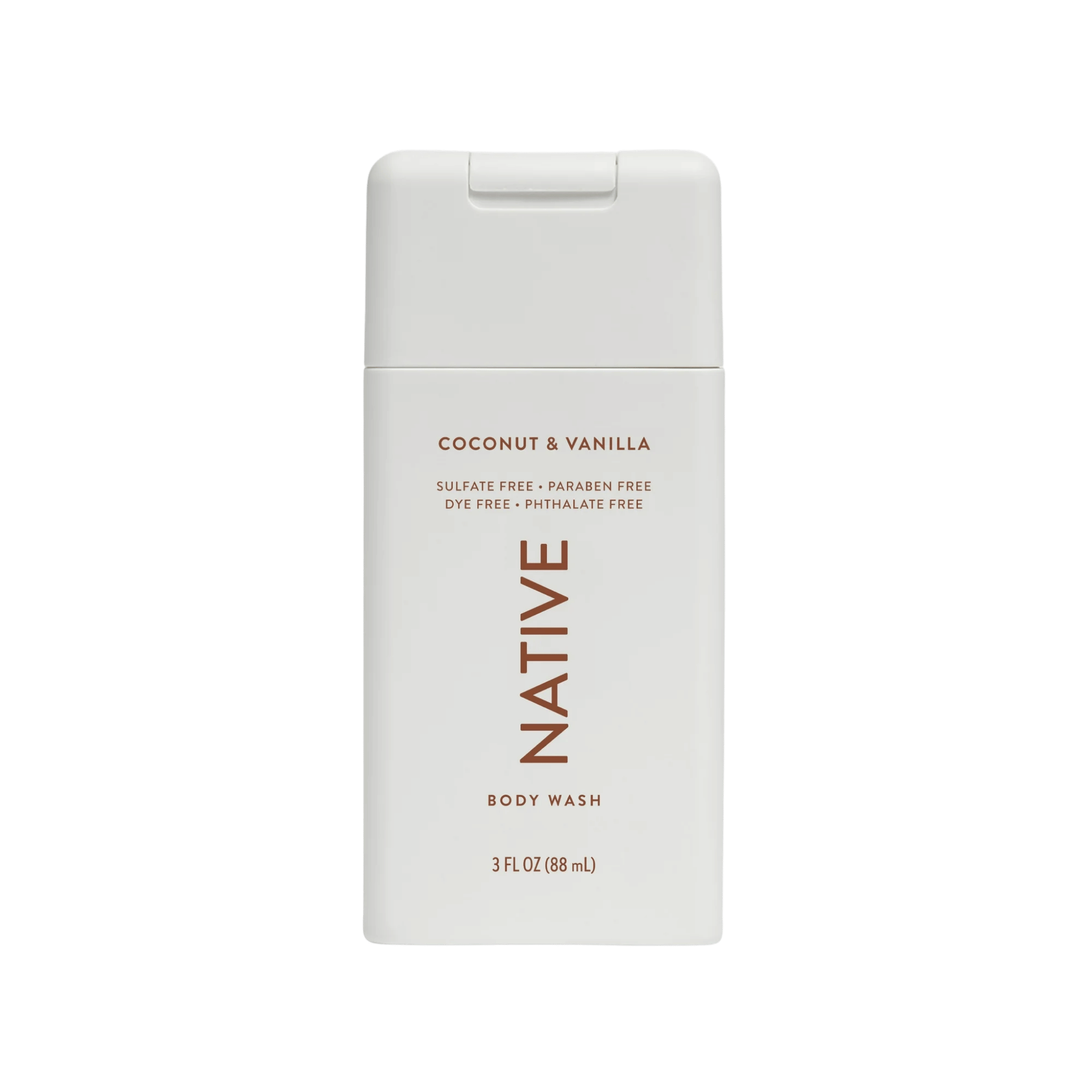 Native Body Wash Coconut & Vanilla (88ml)