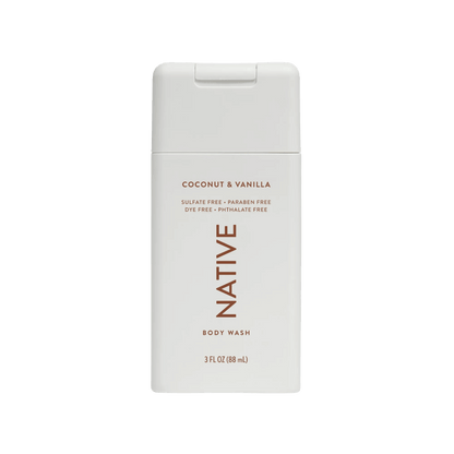 Native Body Wash Coconut & Vanilla (88ml)